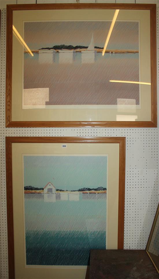 Roy Fairchild Woodard - 3 landscape prints